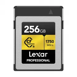 Lexar - Tarjeta de memoria Lexar Professional CFexpress Tipo B Gold Series 256GB.