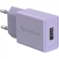 Nubbeh Bhoot Cargador de Pared USB-A 10W Lila