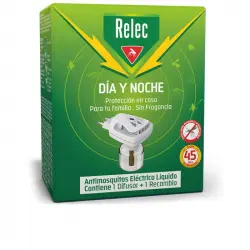 Relec Dispositivo Día y Noche Difusor + Recambio Insecticida