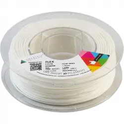 Smartfil Flex 93a Filamento Flexiprint 3D 1.75mm 330g Ivory White