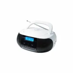 Sunstech - Radio-CD Portátil CRUSM400 Blacno/negro Con USB