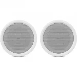 Audibax CM808L-BT Altavoces Empotrables de Techo Bluetooth 2 Vías 2x40W 8" Blancos