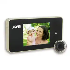 AYR - Mirilla Digital AYR-756 con LCD 2,6'' (6,60 cm).
