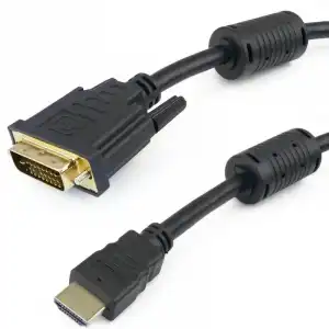 BeMatik Cable HDMI 1.4 a DVI-D Macho/Macho 5m Negro