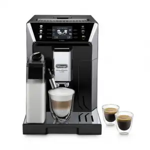 Cafetera Superautomática De'Longhi PrimaDonna Class ECAM550.65.SB con Molinillo incorporado, 1450 W, limpieza automatica Negro