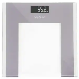 Cecotec Surface Precision Healthy Báscula de Baño Digital Cristal Templado Blanca