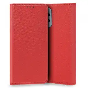 Cool Funda Flip Cover Liso Rojo para Samsung Galaxy A13 4G A135