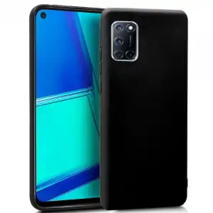 Cool Funda Silicona Negra Oppo A52/A72/A92