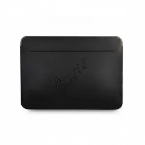 Funda Guess Para Portátil Y Tablet De 13" Diseño Saffiano Color Negro Gucs13pusasbk