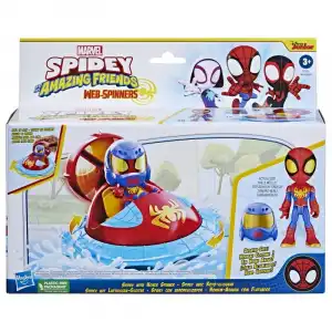 Hasbro Marvel Spidey And His Amazing Friends Spidey Con Aerodeslizador