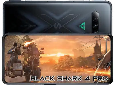 Móvil - Black Shark 4 Pro, Shadow Black, 12 GB RAM, 256 GB, 6.67" AMOLED, Qualcomm Snapdragon 888, 5G, WiFi 6, Android 11