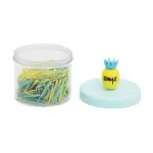 Mr Wonderful Bote de clips de papel - Piña