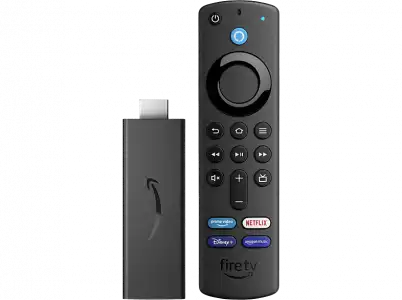 Reproductor multimedia - Amazon Fire TV Stick 2021, Mando voz Alexa, Full HD, 8 GB, HDMI
