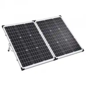 vidaXL Maletín con Panel Solar Plegable 120W 12V