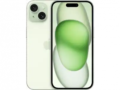 Apple iPhone 15, Verde, 512 GB, 5G, 6.1" OLED Super Retina XDR, Chip A16 Bionic, iOS
