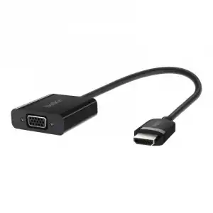 Belkin Adaptador HDMI a VGA con Audio Negro