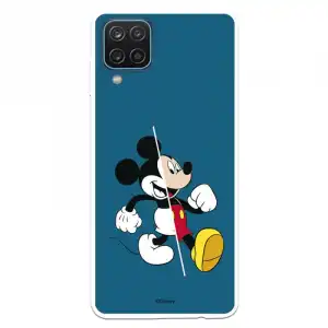 Funda Para Samsung Galaxy M12 Oficial De Disney Mickey Caminando - Clásicos Disney