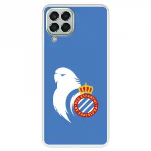 Funda Para Samsung Galaxy M33 5g Del Rcd Espanyol Escudo Perico - Licencia Oficial Rcd Espanyol