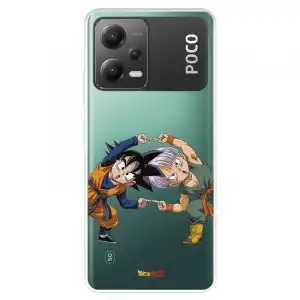 Funda Para Xiaomi Poco X5 5g Oficial De Dragon Ball Goten Y Trunks Fusión - Dragon Ball