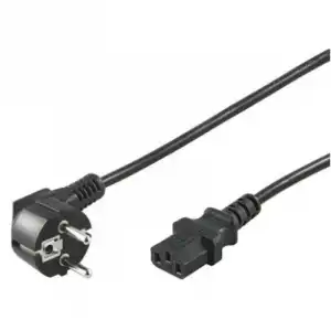 Goobay Cable de Alimentación para CPU CEE7/C13 5m Negro