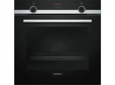 Horno - Siemens HB514AER0, Multifunción, 71 l, Función grill, Perfect Cooking 3D, Negro