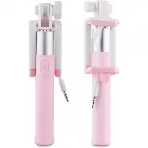 Muvit Life Palo Selfie Jack 3.5mm hasta 6" Rosa