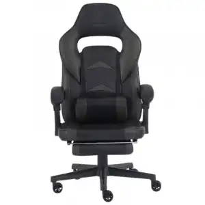 Tempest F36-2 Silla Gaming con Reposapiés Negra/Gris