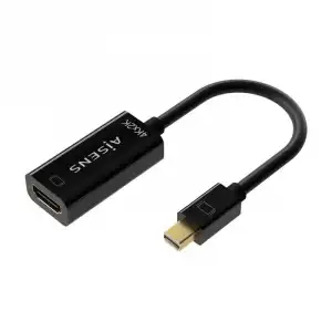 Aisens A125-0643 Cable Conversor Mini DisplayPort Macho a HDMI Hembra 15cm