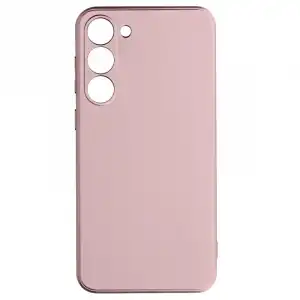 Carcasa Para Samsung Galaxy S23 Plus Efecto Metálico Interior Suave Rosa