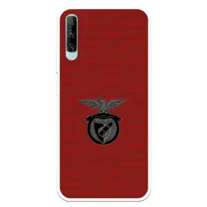 Funda Para Huawei P Smart Pro Del Escudo Fondo Granate - Licencia Oficial Benfica