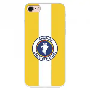 Funda Para Iphone 7 Del Zaragoza Cf Femenino Escudo Fondo Amarillo - Licencia Oficial Zaragoza Cf Femenino