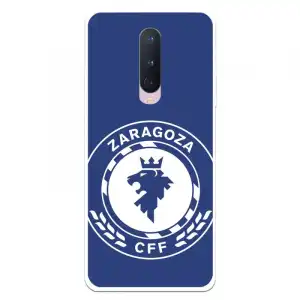 Funda Para Oneplus 8 Del Zaragoza Cf Femenino Escudo Grande Fondo Azul - Licencia Oficial Zaragoza Cf Femenino