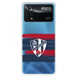 Funda Para Xiaomi Poco X4 Pro Del Huesca - Licencia Oficial Sd Huesca