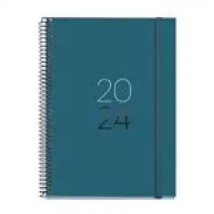 Agenda anual 2024 Miquelrius Plus semana vista Calm Ocean