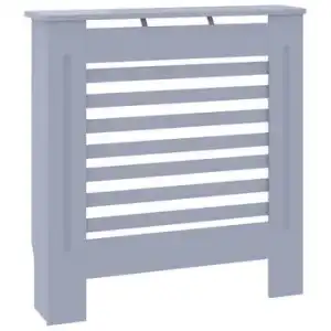 Cubierta Para Radiador Mdf Gris 78 Cm Vidaxl