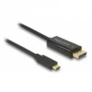 Delock Cable DisplayPort a USB-C Macho/Macho 1m Negro