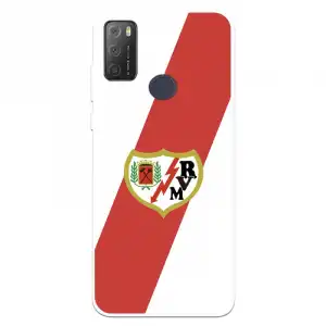 Funda Para Alcatel 1s 2021 Del Rayo Vallecano Escudo - Licencia Oficial Rayo Vallecano