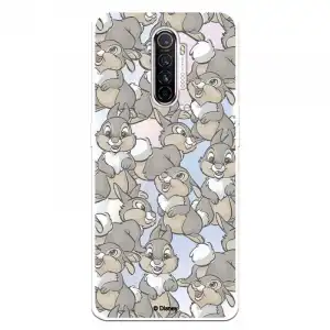 Funda para Realme X2 Pro Oficial de Disney Tambor Patrones Bambi
