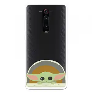 Funda Para Xiaomi Mi 9t Oficial De Star Wars Baby Yoda Sonrisas - Star Wars