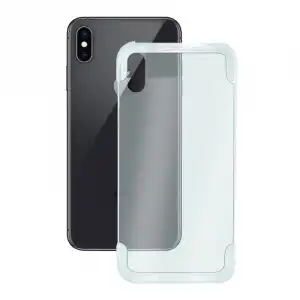 Ksix Funda Semirrígida Antideslizante para iPhone Xs Max Transparente