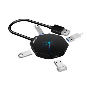 Quick Media - Hub Octopus 4 Puertos USB 2.0