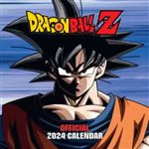Calendario de pared 2024 Erik 30x30 Dragon Ball Z naranja