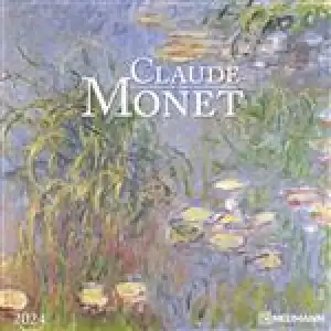 Calendario de pared 2024 mes visto 30x30 Claude Monet