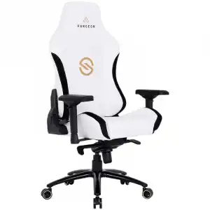 Forgeon Spica Fabric Silla Gaming Tela Transpirable Blanca