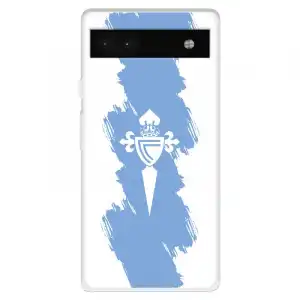 Funda Para Google Pixel 6a Del Rc Celta Escudo Trazo Azul - Licencia Oficial Rc Celta