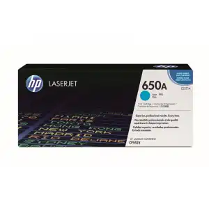 HP 650A Tóner Original Laserjet Cian