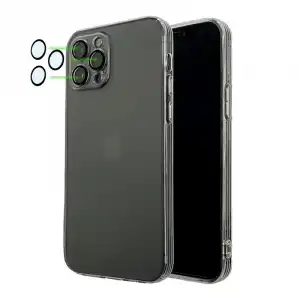 Icoveri Funda de Silicona con Protector de Cámara Transparente Compatible con MagSafe para iPhone 14 Plus