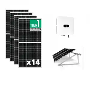 Kit Solar Monofásico 6.3Kwp + Estructura Triangular