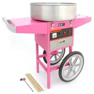 Máquina De Algodón De Azúcar Kukoo Con Carrito
