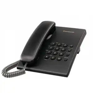 Panasonic KX-TS500 Teléfono de Sobremesa Negro